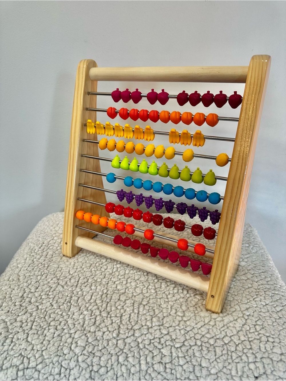 B. Toys Wooden Fruit Abacus